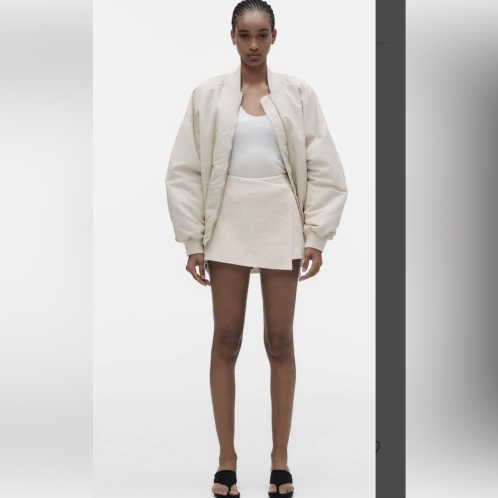 ZARA Asymmetric Skort, new with tags
